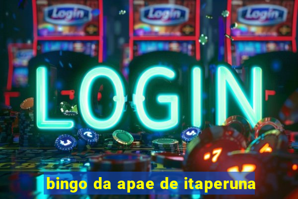 bingo da apae de itaperuna